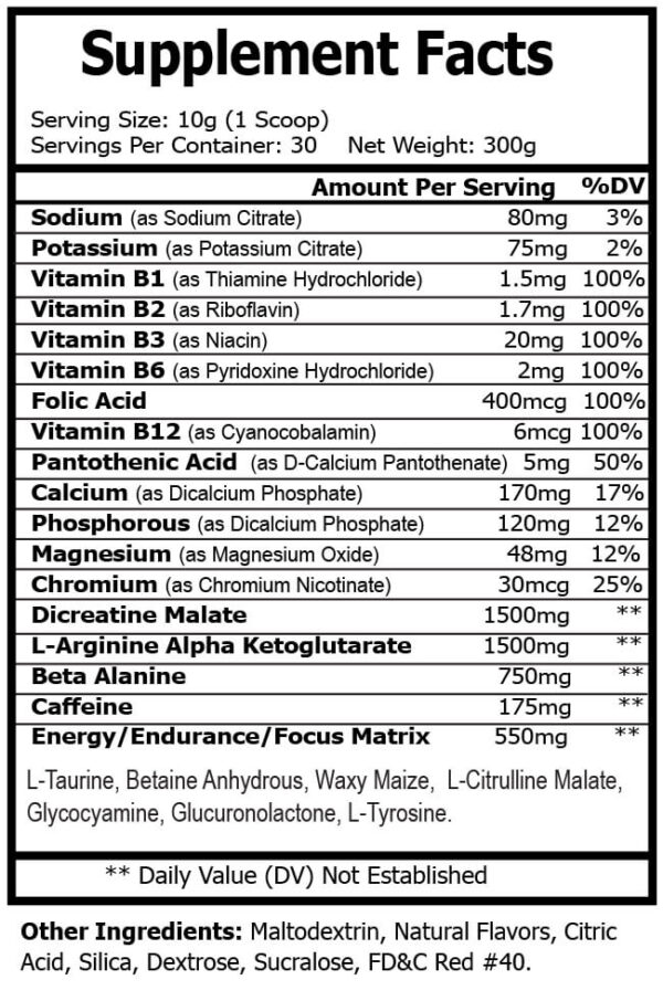 Supplement Facts